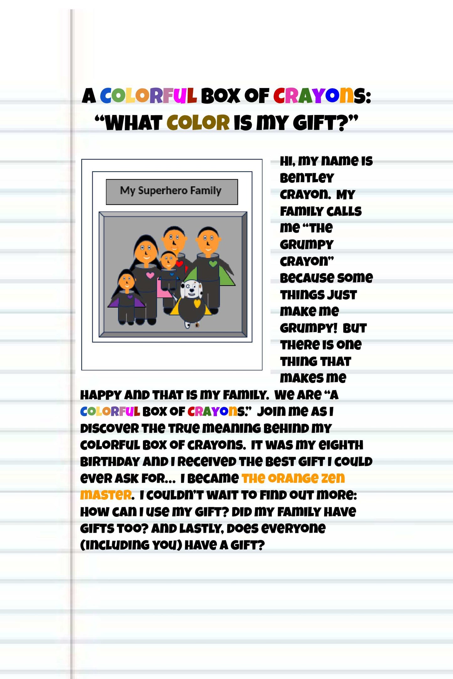 2.1 A Colorful Box of Crayons:  "What Color is My Gift?"